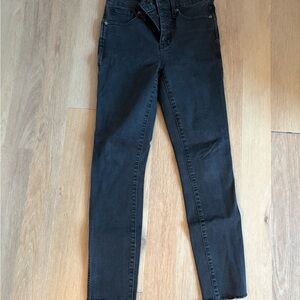 Madewell Women's Black Skinny Jeans